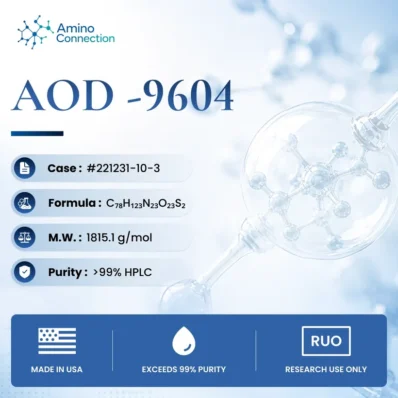 AOD-9604 specification card