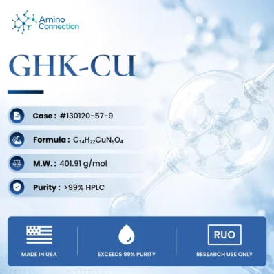 GHK-Cu specification card