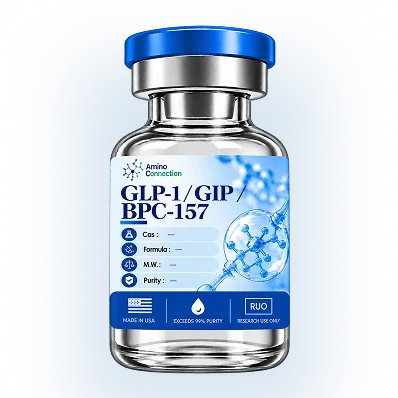 GLP-1 / GIP / BPC-157 vial