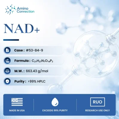 NAD+ specification card